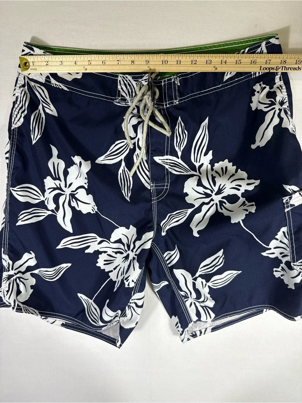 J. Crew navy swim